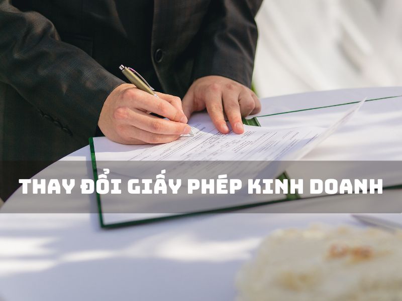 Thay Đổi Giấy Phép Kinh Doanh